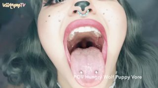 FULL C4S Com 97977 POV Hungry Wolf Puppy Vore