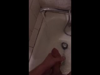 Pissing and jerk off