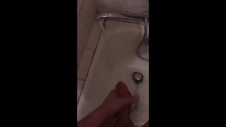 Pissing and jerk off
