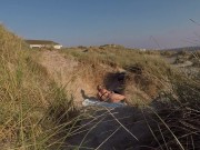 Preview 2 of Public hot sex outdoor teen on the beach