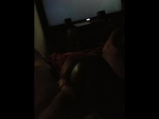 shooting huge load during storm