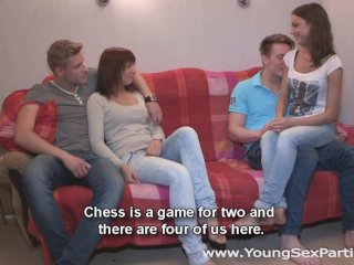 Young Sex Parties - Foxy Di - Kristina - Calling a friend for a sex party screenshot number 2