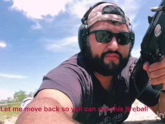 getting dirty wearing red vans