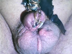 Electro torture my tiny pathetic penis plzz humiliate it