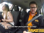 Preview 2 of Fake Driving School Carmel Anderson ends lesson with an orgasmic climax