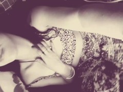 Heathen slut tastes herself