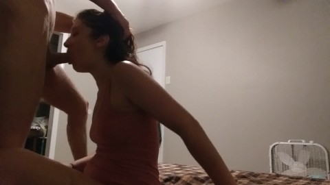 Wife loves to getting face fucked by daddy