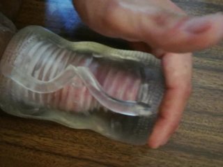 fucking my flashlight and creme