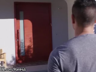 TransSensual Chanel Santini Connects with BFFs Stepbro! screenshot number 1