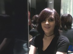 Emy Amethyst BTS Interview - Screenshot 5 of 16 - Big Cock