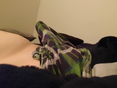 Hands Free Cum In Boxers