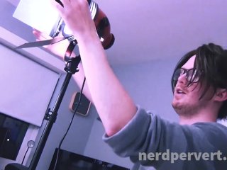 Devon Breeze Takes Two Uncut Cocks