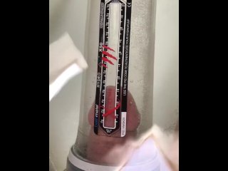 Pumping the Cock with a Bathmate Xtreme X50