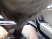 Preview 6 of Sloppy Toppy in the car caught this straight nigga going to the store
