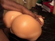 Preview 3 of Fucking My Toy Pussy Hard Until I Cum All Over It