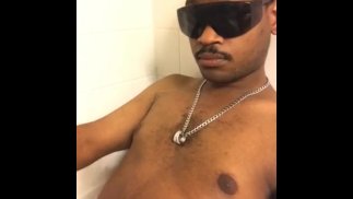 Relaxed in hot bubble bath