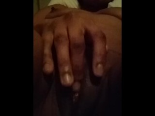 Tight wet ebony solo_in college dorm