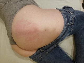 spanking hard, kink, amateur, butt