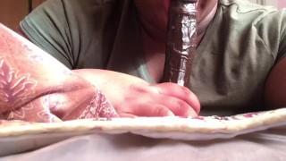 Spielen mit meinen neuen Dildos PT2