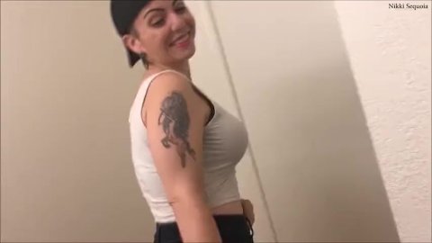 Punk Step sister caught you jerking off