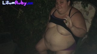 Y'all Like This Fat Belly Grainy Outdoors Smoking Eh