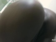 Preview 3 of Shower VS Big ass booty (watch me fuck on onlyfans Mzboutit)