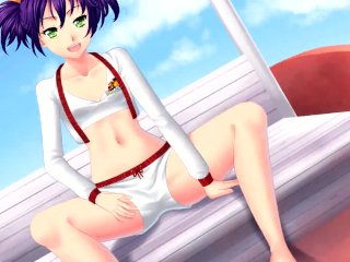 beach bounce, beach, bunny girl, trailer