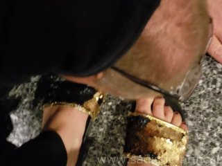 goddess feet pov, foot slave, humiliation, celebrity