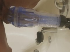 Fucking Fleshlite Turbo In Shower 7
