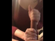Preview 5 of Struggling to suck this big dick