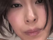 Preview 2 of Big breasted Japanese babe Saki Otsuka gives head in POV