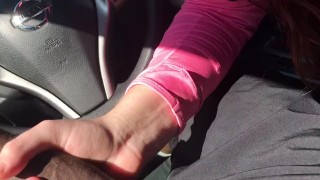 Cheating Girlfriend Sucks Bbc In Car