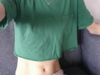 Alena says_thank you! (and shows her_butt) cute little vlog