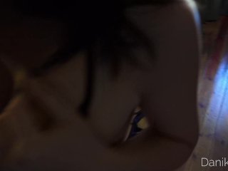 She start teasing you until you let her swallow your cum!