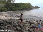 Preview 2 of Rina Ellis enjoys exploring the island with you