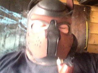 breaking in the new pup hood