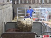 Preview 5 of Homesteading twink making anal love with European homo