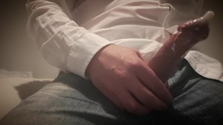 Masturbación Masculina En Solitario Con Condón