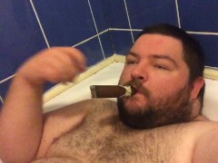bears bathtime