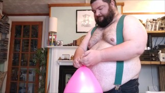 Stampfendes Schicksal eines Ballons