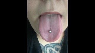 Just a tongue and lips vid