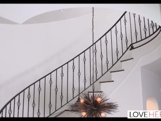LoveHerFeet - Busty Angela White's Hottest Foot Fetish Session screenshot number 1