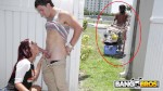 BANGBROS - София Стил делает Питеру Грину публичный минет во время прогулки
