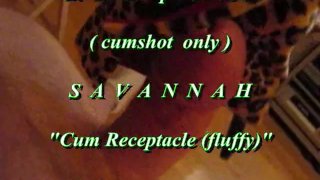 B.B.B. preview: Savannah "Cum Receptacle 2 loads" (cumshot only) with SloMo