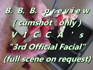 Prévia do BBB: "3º Facial Oficial" Da VICCA (AVI High Def no SloMo)
