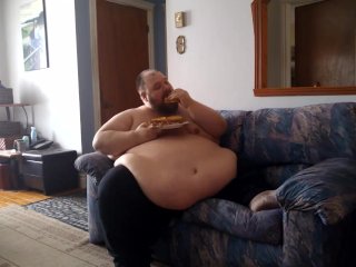 fetish, very fat, feedee belly, obese men