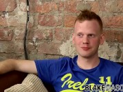 Preview 1 of Cute ginger twink lubes up his cock and wanks until cumshot