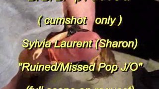 B.B.B. vista previa: Sylvia Laurent (Sharon) "Missed/Ruined J/O Jerk-Off" Cumsho