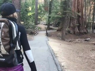 Sparks Go Wild Porn Vlog (Trail of100 Giants)