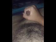 Preview 2 of Thick Cock Slow Strokes Ballsack Play Tease